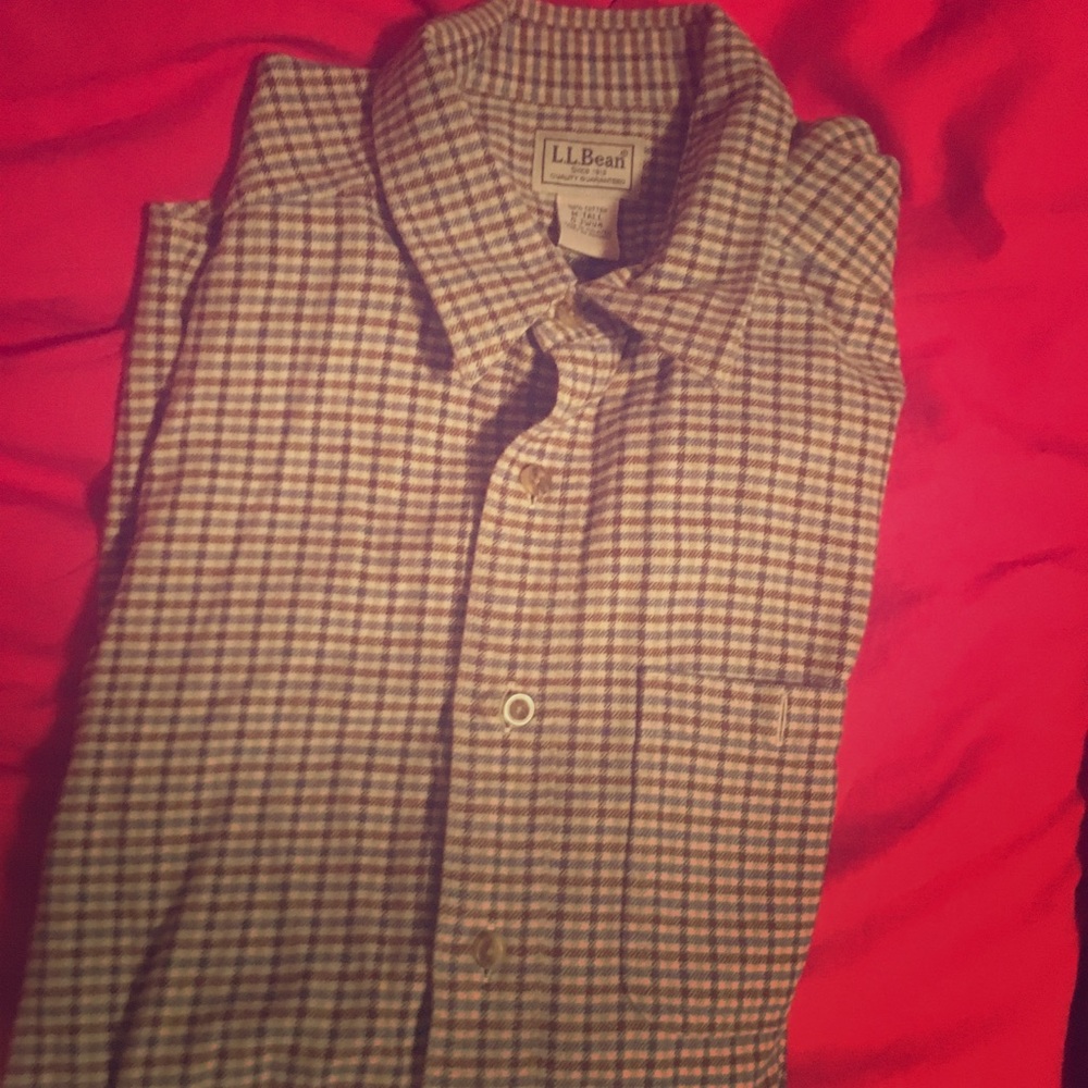 LL Bean flannel